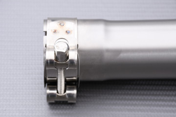 Zwischenrohr / Mittelrohr mit Entkatalysator für Auspuffanlage BENELLI TRK 502 2016 - 2019 Zwischenrohr / Mittelrohr mit Entkatalysator für Auspuffanlage BENELLI TRK 502 2016 - 2019