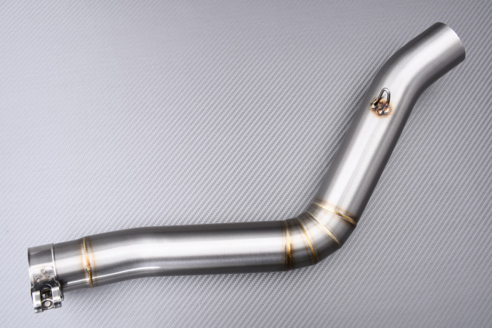 Conexion / Mid Pipe con decatalizador específico para BENELLI BN 502C 2019 - 2024 Conexion / Mid Pipe con decatalizador específico para BENELLI BN 502C 2019 - 2024