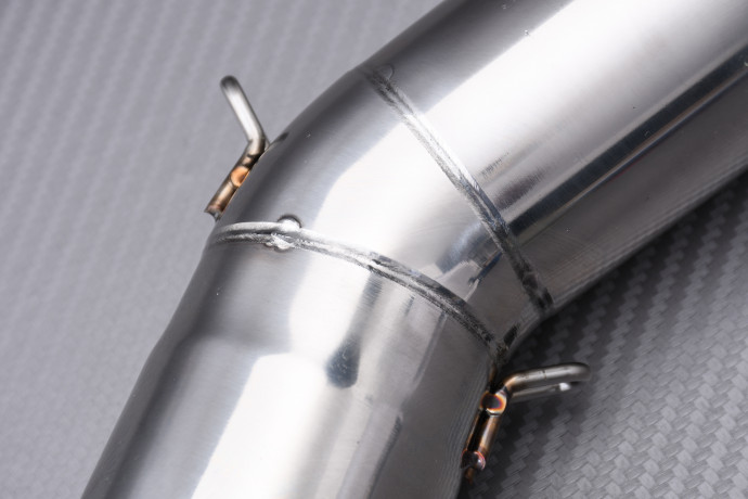 Tube intermédiaire / Mid Pipe pour échappement KAWASAKI ZX6R 2009 - 2012