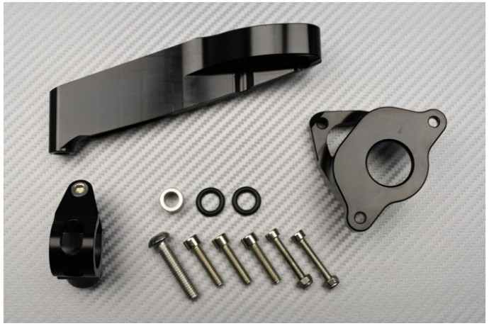 Kit de fijación amortiguador de dirección HONDA CBR 600 RR 2007 - 2017 Kit de fijación amortiguador de dirección HONDA CBR 600 RR 2007 - 2017