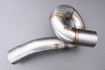 Tube intermédiaire / Mid Pipe décatalyseur pour échappement KAWASAKI ZX6R 600 / 636 2009 - 2024