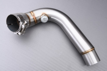 Conexion / Mid Pipe con decatalizador específico para HONDA CBR 600 RR 2007 - 2017
