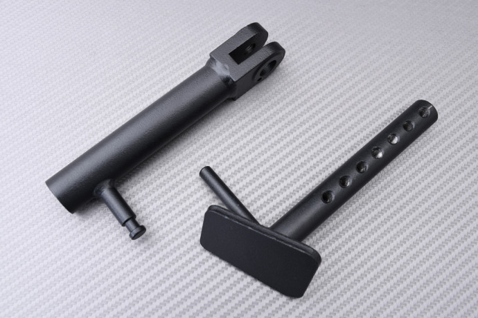 Cavalletto laterale regolabile in altezza HONDA CB650R / CBR 650 R 2024 - X Cavalletto laterale regolabile in altezza HONDA CB650R / CBR 650 R 2024 - X