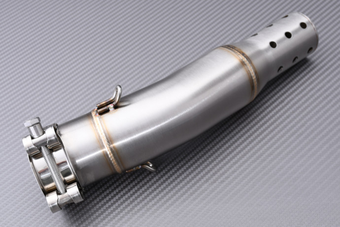 Tube intermédiaire / Mid Pipe pour échappement CFMOTO NK 400 / 650 2017 - 2024 Tube intermédiaire / Mid Pipe pour échappement CFMOTO NK 400 / 650 2017 - 2024