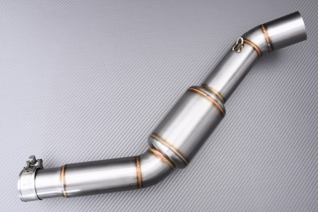 Tube intermédiaire / Mid Pipe pour échappement CFMOTO NK 400 / 650 2017 - 2024