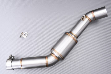 Tube intermédiaire / Mid Pipe pour échappement CFMOTO NK 400 / 650 2017 - 2024