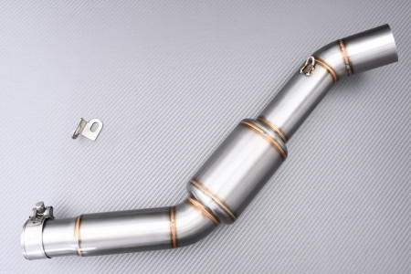 Tube intermédiaire / Mid Pipe pour échappement CFMOTO NK 400 / 650 2017 - 2024