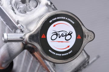 Coppia di radiatori dell'acqua da racing Ultra-rinforzati AVDB TM RACING EN 80 / 85 / 100 / 125 / 144 / 250 / 300 2T 1999 - 2018