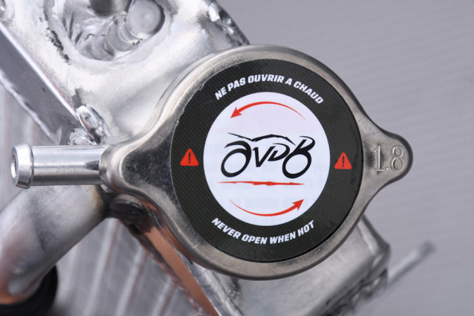 Coppia di radiatori dell'acqua da racing Ultra-rinforzati AVDB TM RACING EN 80 / 85 / 100 / 125 / 144 / 250 / 300 2T 1999 - 2018