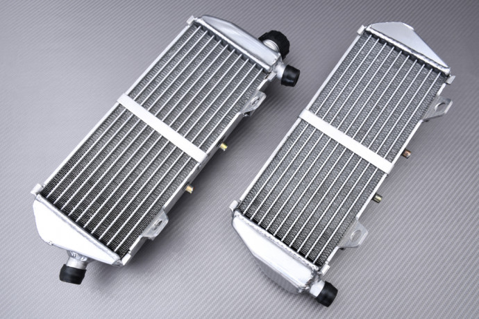 AVDB Pair of Ultra-Reinforced Racing Water Radiators KTM XCW / XC / SX 125 / 150 / 250 / 300 2023 - 2024