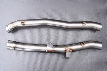 Mid pipe / Tubes intérmediaire AKRAPOVIC LS-K14SO1L--LS-K14SO1R gauche et droit KAWASAKI