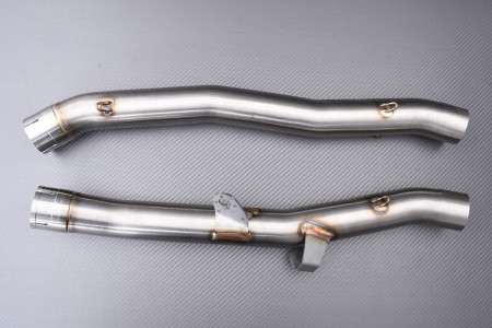 Mid pipe / Tubes intérmediaire AKRAPOVIC LS-K14SO1L--LS-K14SO1R gauche et droit KAWASAKI