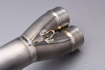 Tube intermédiaire / Mid Pipe TITANE de ligne complète AKRAPOVIC L-Y10E1TL YAMAHA YZF R1 2004 - 2006
