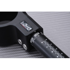 Pair of 37 mm SBK Clip-ons by AVDB tilt adjustable