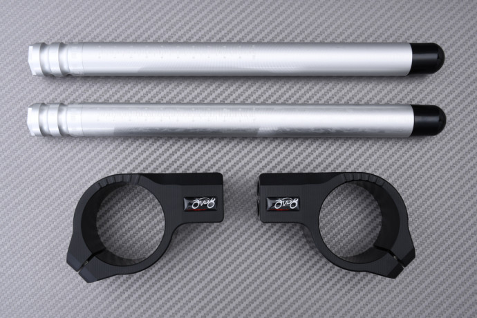 Paire Demi-Guidons 43 mm SBK by AVDB réglables en inclinaison
