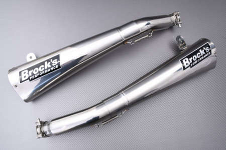 Paire de Silencieux / échappement SUZUKI HAYABUSA GSXR 1300 / 1340 2008 - 2018