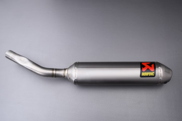 Silencioso / Escape AKRAPOVIC Titanio Derecho Solo con SPARK SUZUKI RMZ 250 2010 - 2018