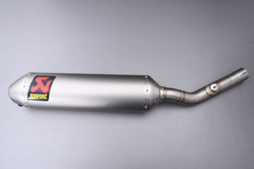 Silencioso / Escape AKRAPOVIC Titanio Derecho Solo con SPARK SUZUKI RMZ 250 2010 - 2018