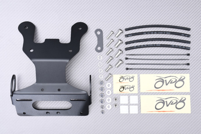 Porta-matrícula especifico AVDB HONDA TRANSALP 750 2023 - 2024 Porta-matrícula especifico AVDB HONDA TRANSALP 750 2023 - 2024