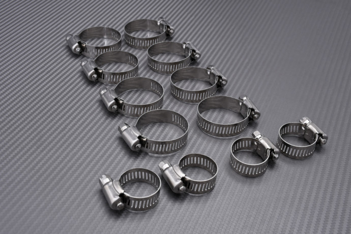 Manguitos del radiador YAMAHA FZ6 / FAZER 600 / S2 2007 - 2010 Manguitos del radiador YAMAHA FZ6 / FAZER 600 / S2 2007 - 2010