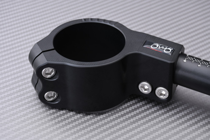 Pair of clip-ons 52 mm SBK by AVDB Pair of clip-ons 52 mm SBK by AVDB