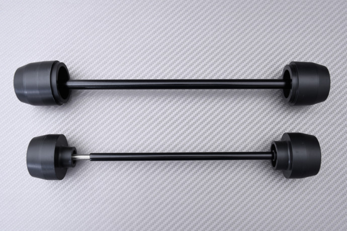 Kit topes de protección anticaída horquilla + basculante SUZUKI DR 650 SE / S 1996 - 2024 Kit topes de protección anticaída horquilla + basculante SUZUKI DR 650 SE / S 1996 - 2024