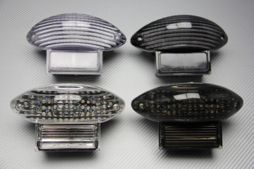 Feu Stop Led Clignotants Intégrés SUZUKI HAYABUSA 1300 / GSXF 600 / 750 1999 - 2007