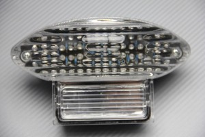 Feu Stop Led Clignotants Intégrés SUZUKI HAYABUSA 1300 / GSXF 600 / 750 1999 - 2007