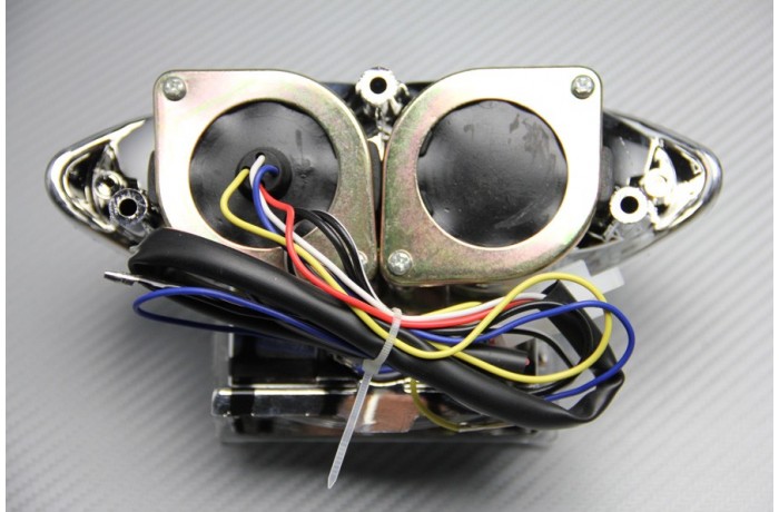 Feu Stop Led Clignotants Intégrés SUZUKI HAYABUSA 1300 / GSXF 600 / 750 1999 - 2007 Feu Stop Led Clignotants Intégrés SUZUKI HAYABUSA 1300 / GSXF 600 / 750 1999 - 2007