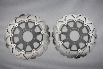 Pair of front Wave brake discs 290 mm Suzuki GSXF KATANA 600 750 2004-06 SV 650 S N 2003-09