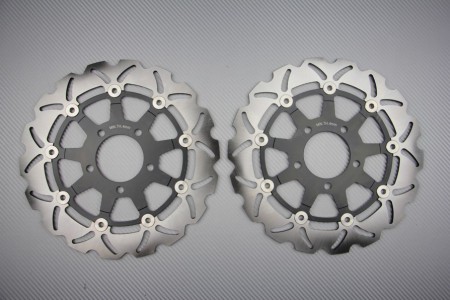 Par de discos wave delantero 290 mm Suzuki GSXF KATANA 600 750 2004/06 SV 650 S N 2003/09