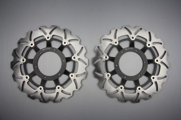 Paire de Disques wave 296 mm avant HONDA CBR 600 F / FS / HORNET 900 2001 - 2007