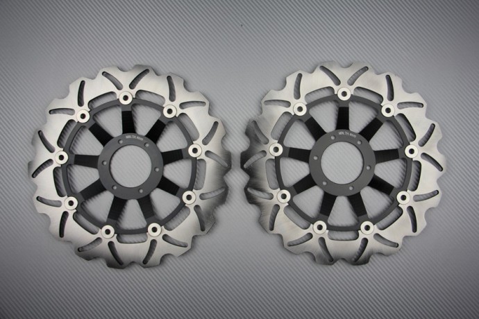 Paar wave Bremsscheiben 296 mm viele Honda Paar wave Bremsscheiben 296 mm viele Honda