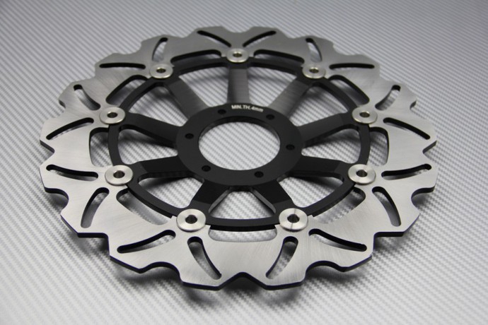 Pair of front Wave brake discs 296 mm many Honda Pair of front Wave brake discs 296 mm many Honda
