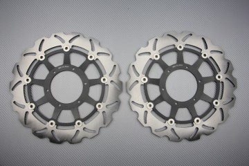 Paire de Disques wave 320 mm Honda CBR 1000RR 2006 / 2007 & VTR SP1 SP2
