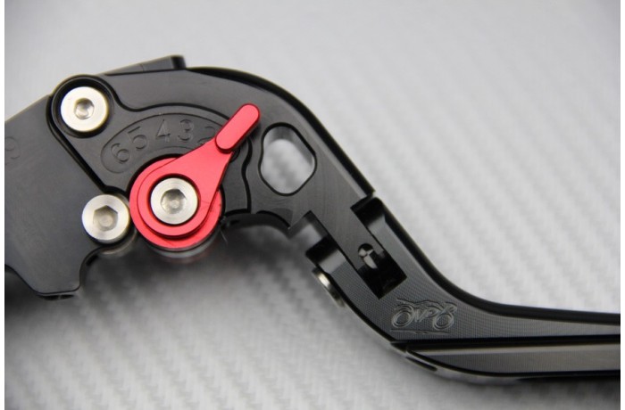 Maneta de freno Extensible y Abatible DUCATI / KTM / HUSQVARNA / APRILIA / MOTO GUZZI