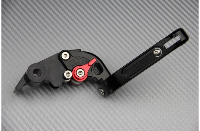 Maneta de freno Extensible y Abatible DUCATI / KTM / HUSQVARNA / APRILIA / MOTO GUZZI