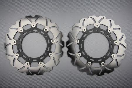 Paire de Disques wave 310 mm Yamaha R1 & R6 2005-2015 , FZ8 FAZER 800 & XTZ 1200
