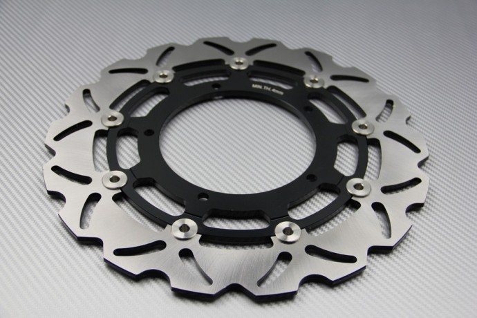 Par de discos de freno wave delantero 320 mm YAMAHA YZF R1 / R6 / MT10 / FZ1 / FAZER 1000 / VMAX 1700 2004 - 2022