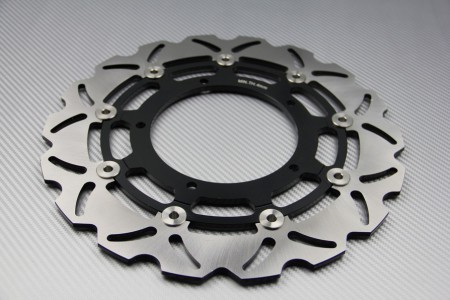 Paire de Disques wave 320 mm YAMAHA YZF R1 / R6 / MT10 / FZ1 / FAZER 1000 / VMAX 1700 2004 - 2022