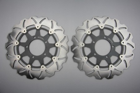 Paire de Disques wave 310 mm Très Nombreuses KAWASAKI