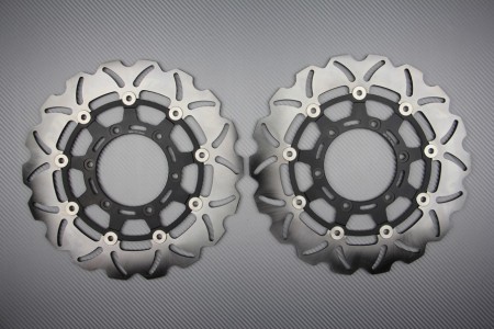 Par de discos wave delantero 310 mm SUZUKI GSXR 600 750 K8 L6 GSXR 1000 K9 L5