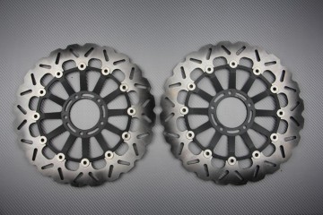 Paire de Disques wave 330 mm avant nombreuses DUCATI 1098 1198 PANIGALE 1199 1299