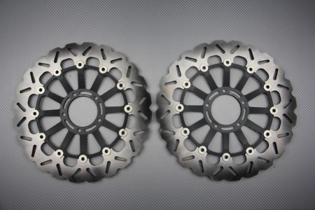 Par de discos wave delantero 330 mm muchos DUCATI 1098 1198 PANIGALE 1199 1299