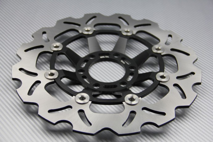 Paire de Disques wave 276 mm avant Nombreuses GSX GSXF 1100 GS 1150