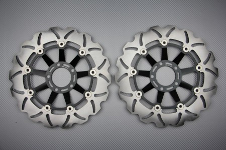 Pair of front Wave brake discs 310 mm SUZUKI GSXR 1100 1986-1988