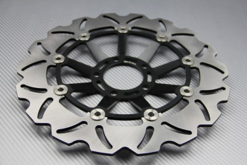 Paire de Disques wave 310 mm avant SUZUKI GSXR 1100 1986 / 1988