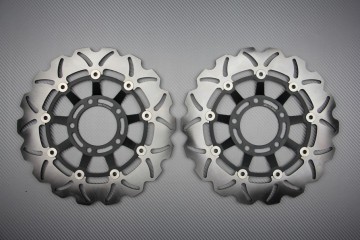 Paire de Disques Wave 310 mm Avant TRIUMPH TT600 SPEED FOUR DAYTONA 600 650 BABY SPEED