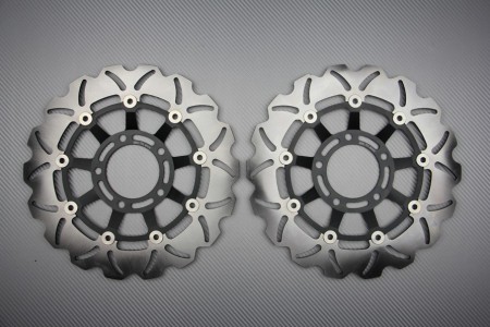Par de discos wave delantero 310 mm TRIUMPH TT600 SPEED FOUR DAYTONA 600 650 BABY SPEED