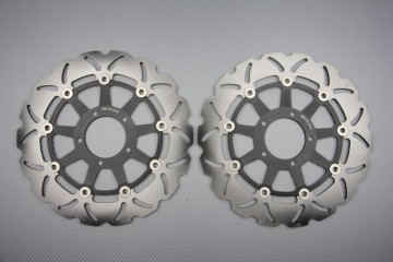 Paire de Disques wave 305 mm avant Nombreuses Ducati Hypermotard